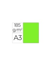 CARTULINA GUARRO DIN A3 VE.FLUORESCENTE 250 GR PAQUETE 50 H 200040819 2