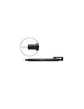 PORTAGOMAS TOMBOW CLIP PUNTA GOMA NEGRA REDONDA 2,3 MM DIAMETRO NG 2