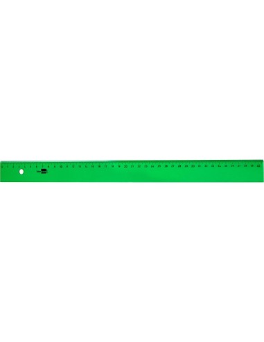 REGLA 40 CM ACRILICO VERDE