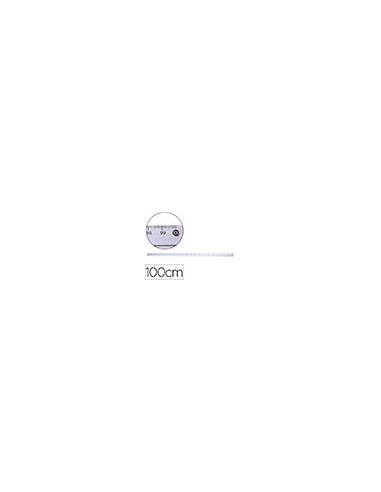 REGLA METALICA Q-CONNECT ALUMINIO 1 M KF16823