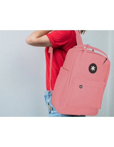 CARTERA ANTARTIK MOCHILA 2 ASAS BOLSILLOS EXT.CORAL 300X115X390 MM CARTERA ANTARTIK MOCHILA 2 ASAS BOLSILLOS EXT.CORAL 300X115X390 MM