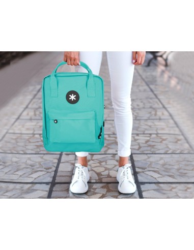 CARTERA ANTARTIK MOCHILA 2 ASAS BOLSILLOS EXT.MENTA 300X115X390 MM CARTERA ANTARTIK MOCHILA 2 ASAS BOLSILLOS EXT.MENTA 300X115X390 MM