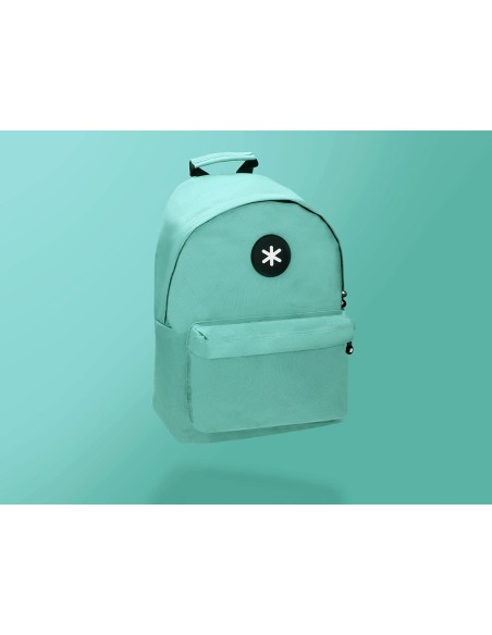 CARTERA ANTARTIK MOCHILA ASA BOL. CREMALLERA VE. MENTA 310X160X410MM CARTERA ANTARTIK MOCHILA ASA BOL. CREMALLERA VE. MENTA 310X160X410MM