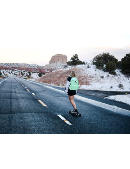 CARTERA ANTARTIK MOCHILA ASA BOL. CREMALLERA VE. MENTA 310X160X410MM CARTERA ANTARTIK MOCHILA ASA BOL. CREMALLERA VE. MENTA 310X160X410MM