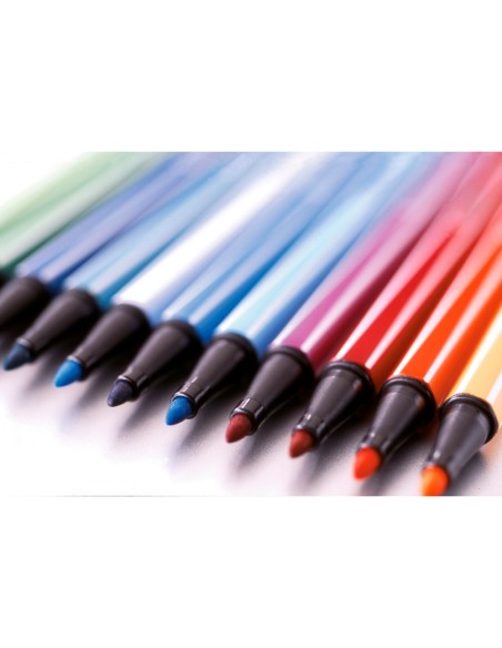 ROTULADOR STABILO ACUARELABLE PEN 68 ARTY LINE 1MM 24 UD.SURT.