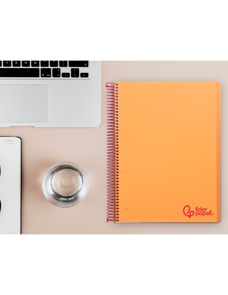 CUADERNO ESP. WONDER A4 T.PLASTICO MICRO 5MM 5B 4T. 120H 90GR. NJ.