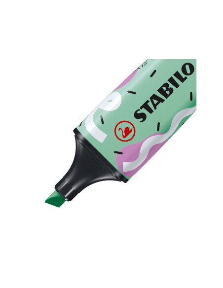 ROTULADOR STABILO BOSS FLUOR.ORIGINAL PASTEL BY JU SCHNEE PIZCA MENTA