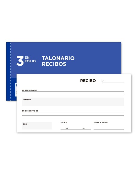 TALONARIO RECIBOS TRES EN FL.APAISADO 336 TRIPLICADO TALONARIO RECIBOS TRES EN FL.APAISADO 336 TRIPLICADO