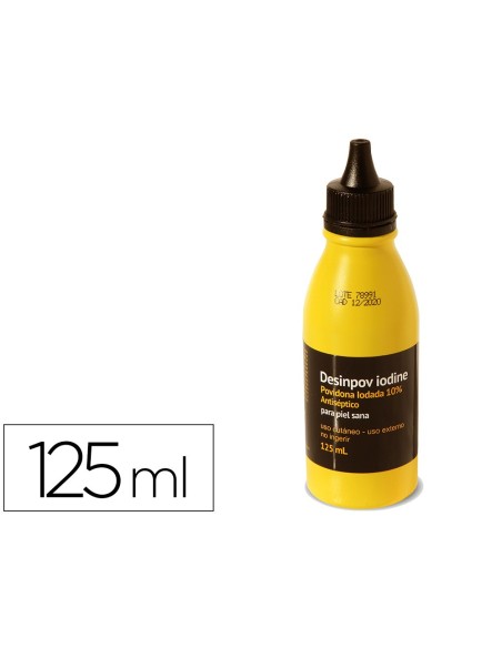 POVIDONA YODADA DESINPOV ANTISEPTICA 10% BOTE 125 ML POVIDONA YODADA DESINPOV ANTISEPTICA 10% BOTE 125 ML