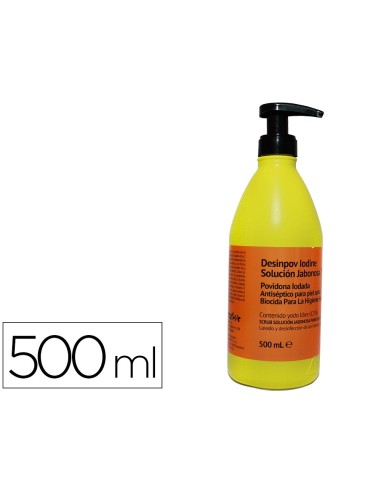 SOLUCION ANTISEPTICA CLORHEXIDINA DESINCLOR JABON 0,8% BOTE 500 ML