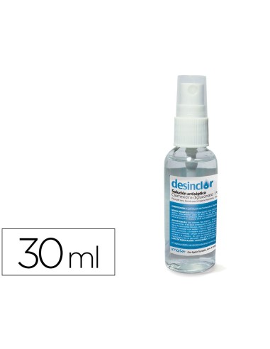 SOLUCION ANTISEPTICA CLORHEXIDINA DESINCLOR BOTE PULVERIZADOR 30 ML