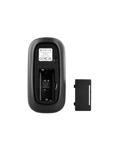 RATON Q-CON.OPTICO INALAMBRICO SILENCIOSO DPI 800/1200/1600  AAA NG.