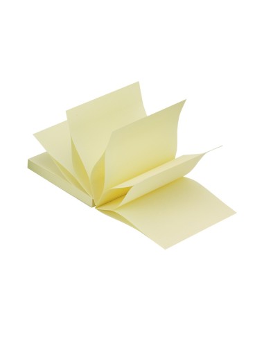 BLOC NOTAS ADH. Q-CON. 75X75MM ZIG-ZAG 100H. AM.