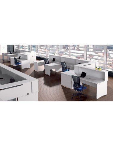 MOSTRADOR ALTILLO ROCADA METAL EXECUTIVE 140X30X40CM.AA01 HAYA/HAYA