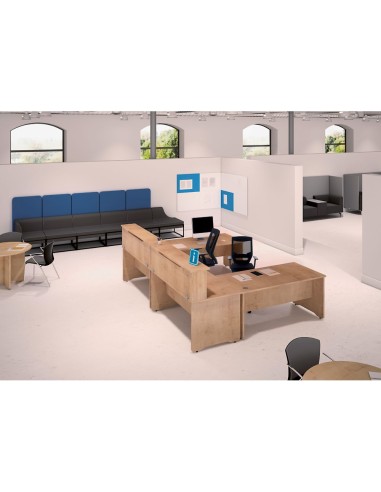 MOSTRADOR ALTILLO ROCADA METAL EXECUTIVE 160X30X40CM.AA01 HAYA/HAYA