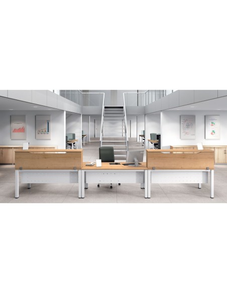 MOSTRADOR ALTILLO ROCADA METAL EXECUTIVE 160X30X40CM.AA01 HAYA/HAYA