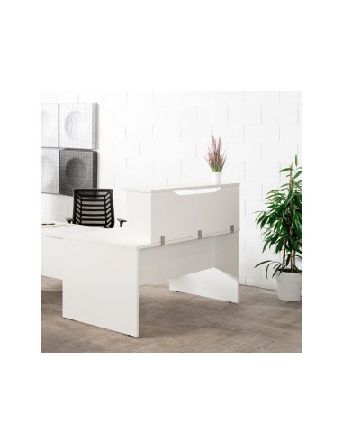 MOSTRADOR ALTILLO ROCADA METAL EXECUTIVE 180X30X40CM.AW04 BL./BL.