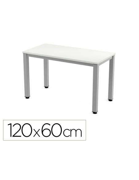 MESA OFICINA ROCADA EXECUTIVE 2000AD04 ALUMINIO/BL.120X60 CM MESA OFICINA ROCADA EXECUTIVE 2000AD04 ALUMINIO/BL.120X60 CM