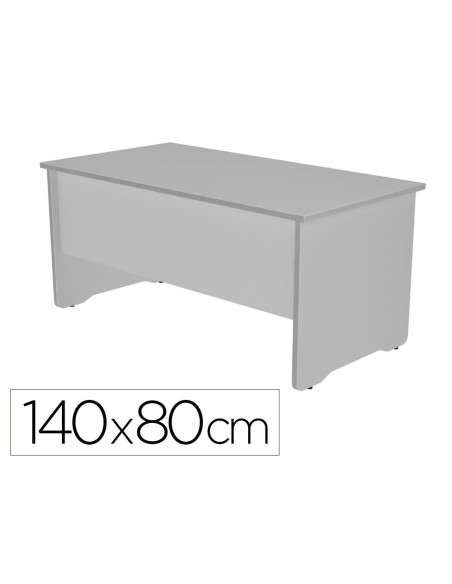 MESA OFICINA ROCADA WORK 2001AB02 ALUMINIO/GRIS 140X80 CM MESA OFICINA ROCADA WORK 2001AB02 ALUMINIO/GRIS 140X80 CM