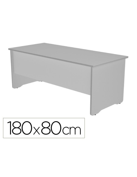 MESA OFICINA ROCADA WORK 2003AB02 ALUMINIO/GRIS 180X80 CM MESA OFICINA ROCADA WORK 2003AB02 ALUMINIO/GRIS 180X80 CM