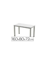 MESA ROCADA EXECUTIVE 160X80 AL/GRIS 2