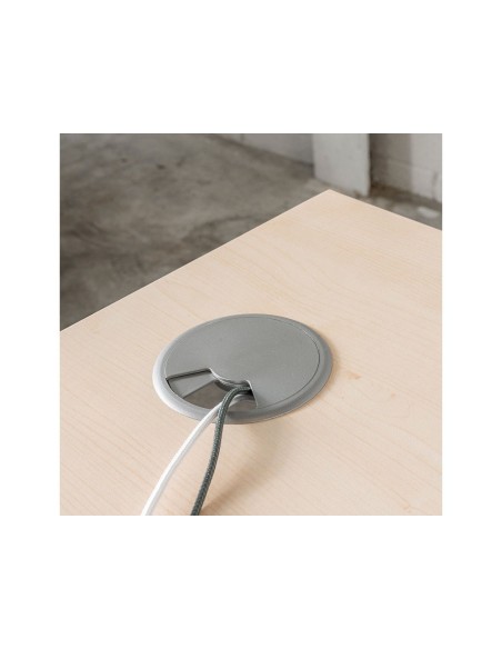 MESA ROCADA EXECUTIVE 160X120 CM IZQUIERDA AD04 ALUM/BL 2053AD04