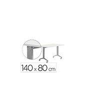 MESA ROCADA 2001FD04 TABLERO ABATIBLE ALUMINIO/BL.140X80 CM 2