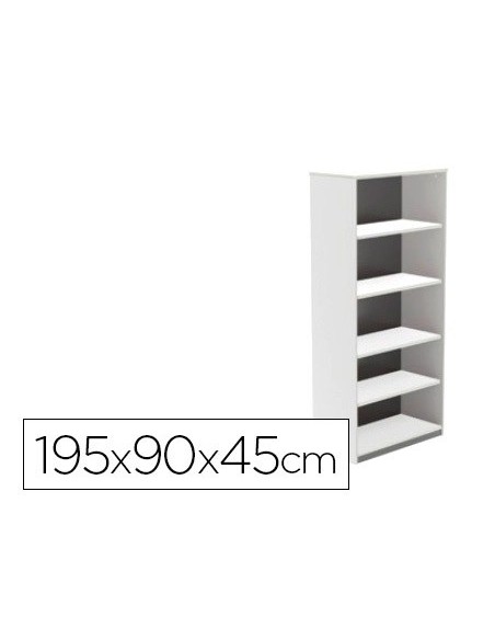 ARMARIO ROCADA 5 EST.SERIE STORE 195X90X45 CM AW04 BL./BL. ARMARIO ROCADA 5 EST.SERIE STORE 195X90X45 CM AW04 BL./BL.