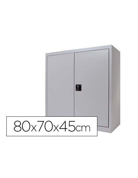 ARMARIO MET.ROCADA 2 PB UNA BALDA 90X70X45 CM AC00 GRIS/GRIS ARMARIO MET.ROCADA 2 PB UNA BALDA 90X70X45 CM AC00 GRIS/GRIS