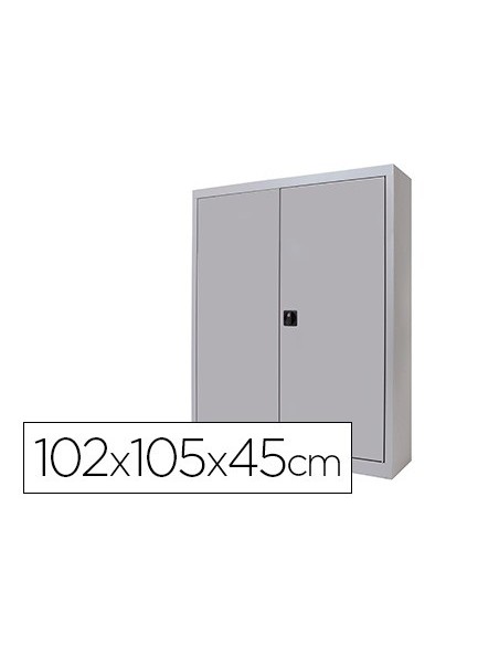 ARMARIO MET.ROCADA 2 PB 2 BALDA 90X105X45 CM AC00 GRIS/GRIS ARMARIO MET.ROCADA 2 PB 2 BALDA 90X105X45 CM AC00 GRIS/GRIS