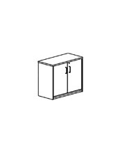 ARMARIO ROCADA C/1 ESTANTE 2 P.STORE 78X90X45 CM AA01 HAYA/HAYA 2