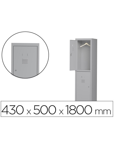 TAQUILLA MET.ROCADA 400 1 MODULO X 2 PUERTAS GRIS 430X500X1800MM TAQUILLA MET.ROCADA 400 1 MODULO X 2 PUERTAS GRIS 430X500X1800MM