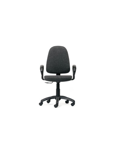SILLA RD OFI. B/FIJOS BASE NYLON RESPALDO ASIENTO TELA IGNIFUGA GRIS SILLA RD OFI. B/FIJOS BASE NYLON RESPALDO ASIENTO TELA IGNIFUGA GRIS