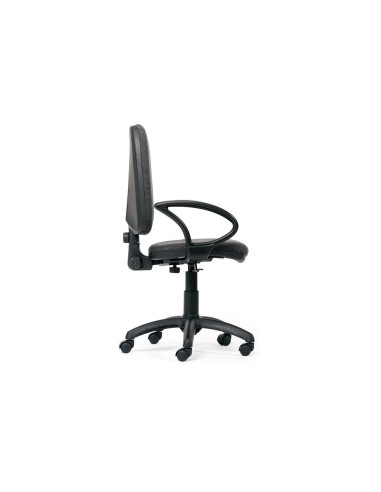 SILLA RD OFI. B/FIJOS BASE NYLON RESPALDO ASIENTO TELA IGNIFUGA GRIS SILLA RD OFI. B/FIJOS BASE NYLON RESPALDO ASIENTO TELA IGNIFUGA GRIS