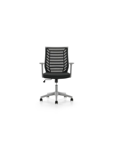 SILLA RD OFICINA B/REG. EST.GRIS RESPALDO MALLA ASIENTO IGNIFUGA NG.