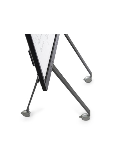 SOPORTE MOVIL ROCADA MONITOR INTERACT. 65"86" ACERO 750X650X1800