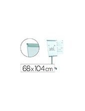 PIZARRA BL ROCADA METALICA MAGNETICA RUEDAS 68X104 CM C/2 BRAZOS 2