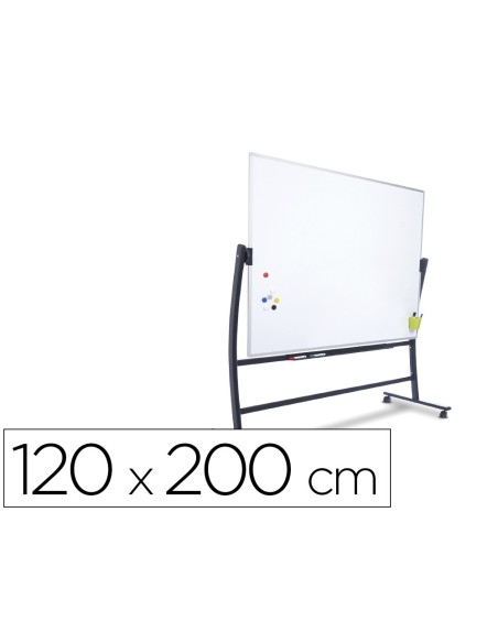 PIZARRA BL.RD ACERO VITRIF. MAG.AL.DOBLECARA VOLTEA CURVE 120X200CM PIZARRA BL.RD ACERO VITRIF. MAG.AL.DOBLECARA VOLTEA CURVE 120X200CM