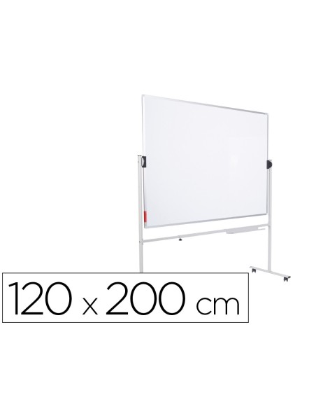 PIZARRA BL.ROCADA ACERO VITRI. MAG. AL.DOBLE CARA VOLTEABLE 120X200CM PIZARRA BL.ROCADA ACERO VITRI. MAG. AL.DOBLE CARA VOLTEABLE 120X200CM