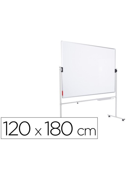PIZARRA BL.ROCADA ACERO VITRI. MAG. AL.DOBLE CARA VOLTEABLE 120X180CM PIZARRA BL.ROCADA ACERO VITRI. MAG. AL.DOBLE CARA VOLTEABLE 120X180CM