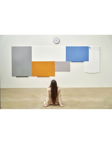 PIZARRA ROCADA LACADA MAGNETICA 55X75 CM AZ.