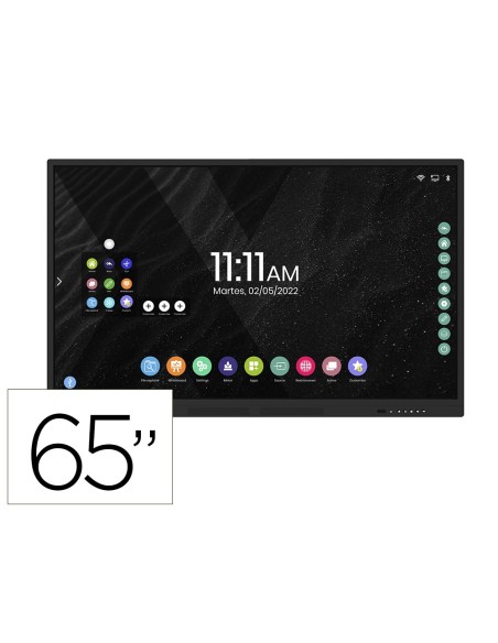 PANTALLA INTERAC. ROCADA CR.TEMPLADO 65"TACTIL WIFI ALTAV. USB PANTALLA INTERAC. ROCADA CR.TEMPLADO 65"TACTIL WIFI ALTAV. USB