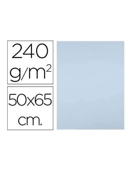 CARTULINA 50X65 CM CELESTE 240 GR UD. CARTULINA 50X65 CM CELESTE 240 GR UD.
