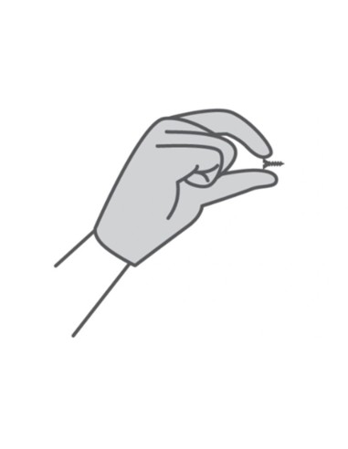 GUANTES NITRILO DELTAPLUS QUIMICO DESECHABL TALLA 6/7 NG.CAJA 100 UD.