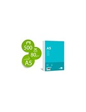 PAPEL 4º DIN A5 80 GR PAQUETE GRANDE 500 H LISO 2