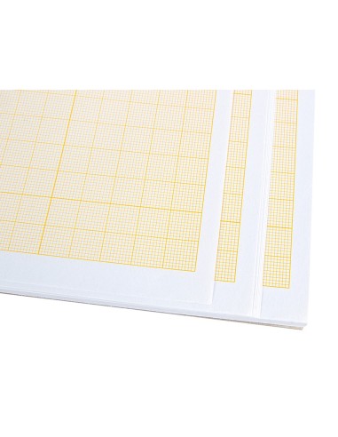 PAPEL MILIMETRADO DIN A4 80 GR. PACK 10 H.