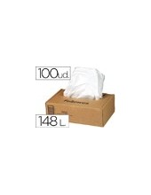 BOLSA RESIDUOS FELLOWES DESTRUCTORA DOC.CAJA C/100 UND. PS220 220C/32 2