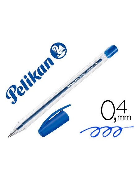 BOLIGRAFO PELIKAN STICK SUPER SOFT AZUL BOLIGRAFO PELIKAN STICK SUPER SOFT AZUL