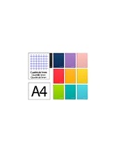 CUADERNO ESP. WITTY FL. T.DURA 5MM 80H. 75GR. VIO. *09867 2