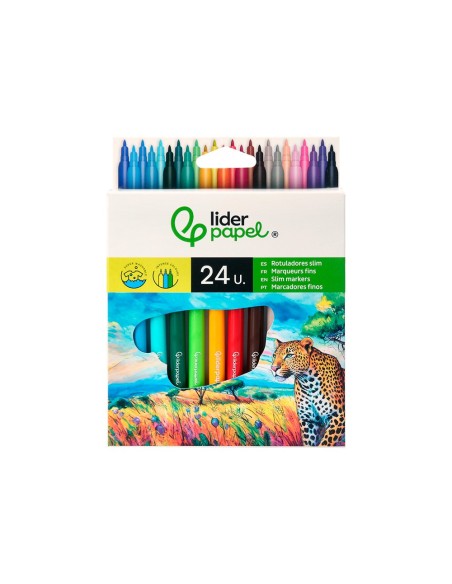 ROTULADOR CAJA 24 COL.